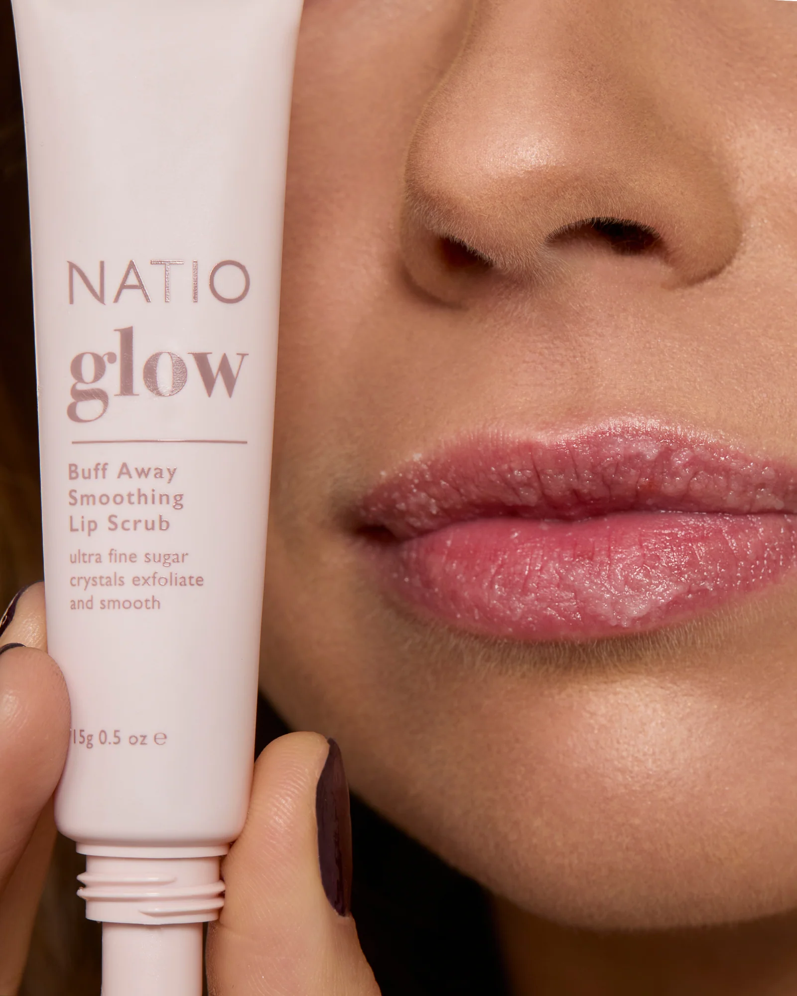 Glow Buff Away Smoothing Lip Scrub - Image 4