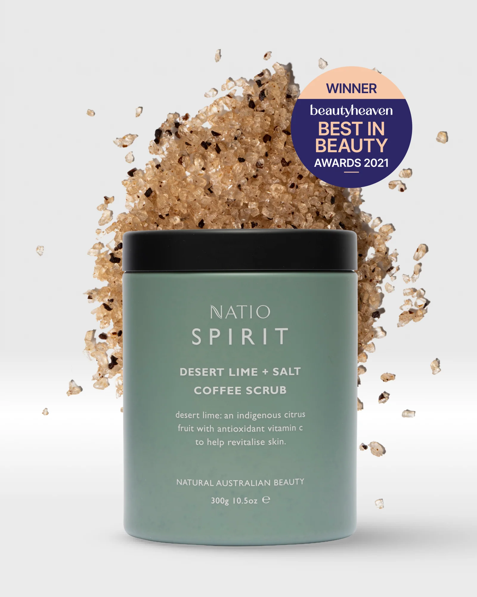 Spirit Desert Lime + Salt Coffee Scrub - Image 3
