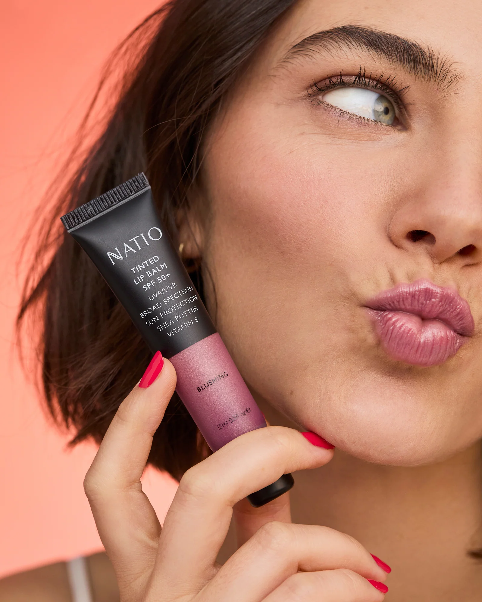 Tinted Lip Balm SPF 50+ Blushing - Image 4